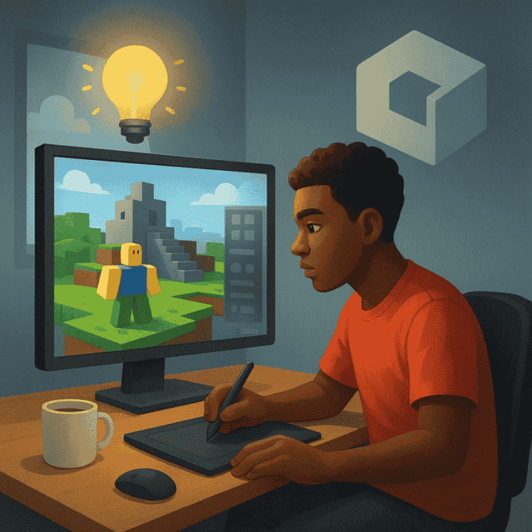 Como o Roblox se relaciona com oportunidades para criadores?