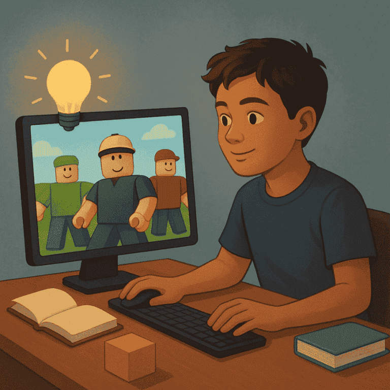 Quais habilidades o Roblox ajuda a desenvolver