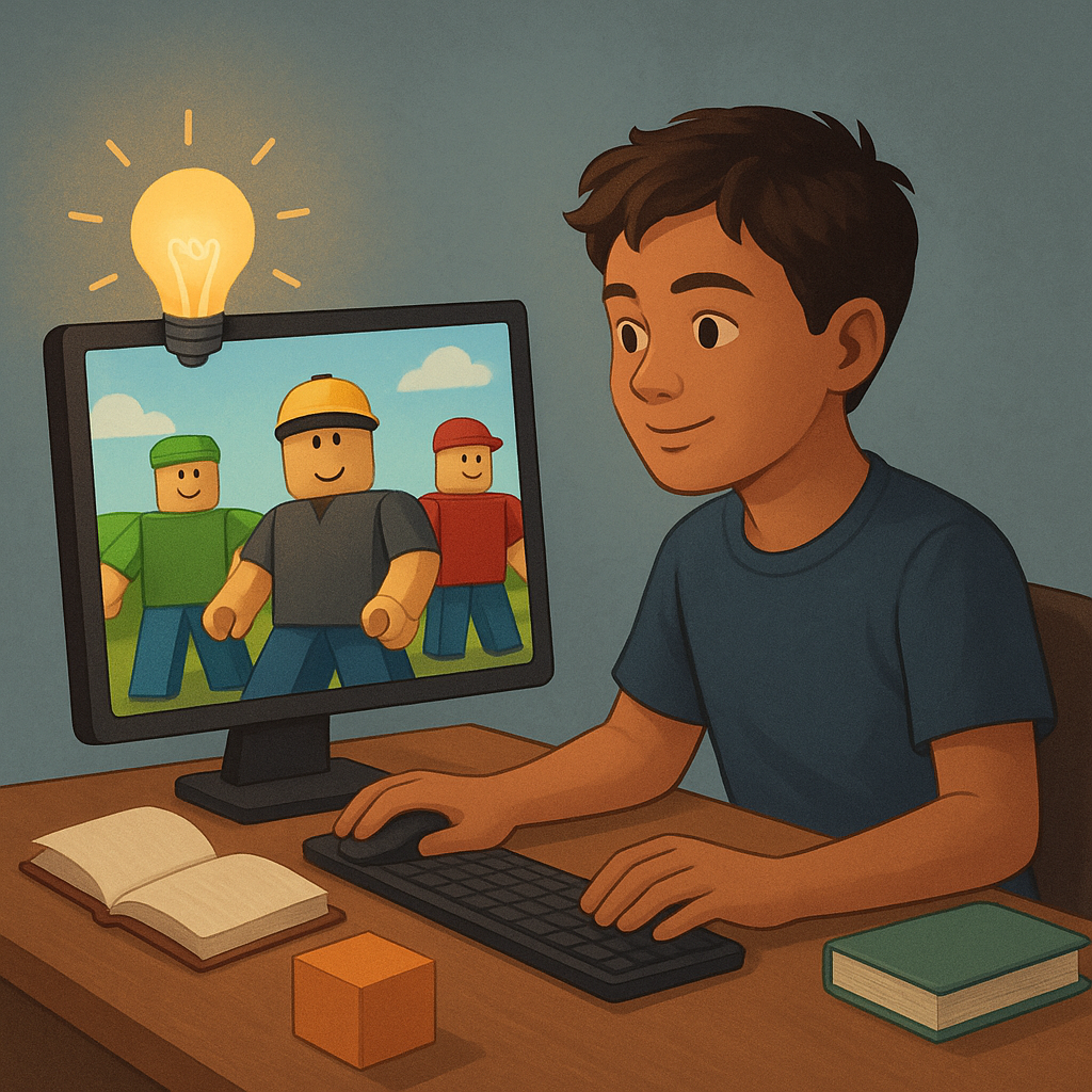 Quais habilidades o Roblox ajuda a desenvolver